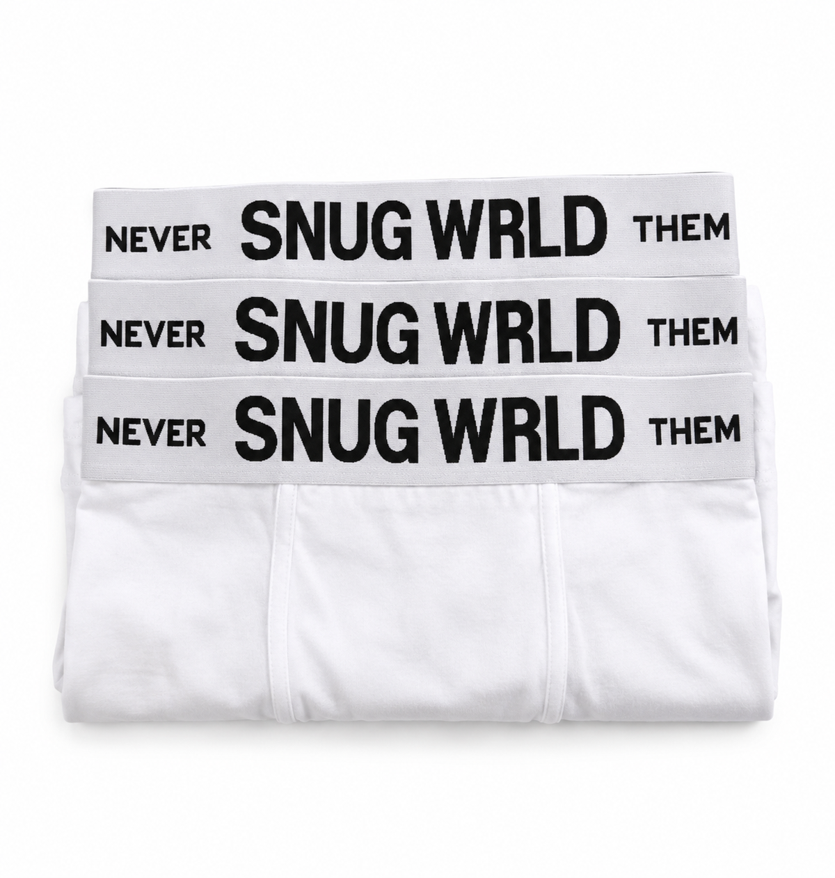 SNUG WRLD 3 IN 1 LOGO PRINT BOXER BRIEF