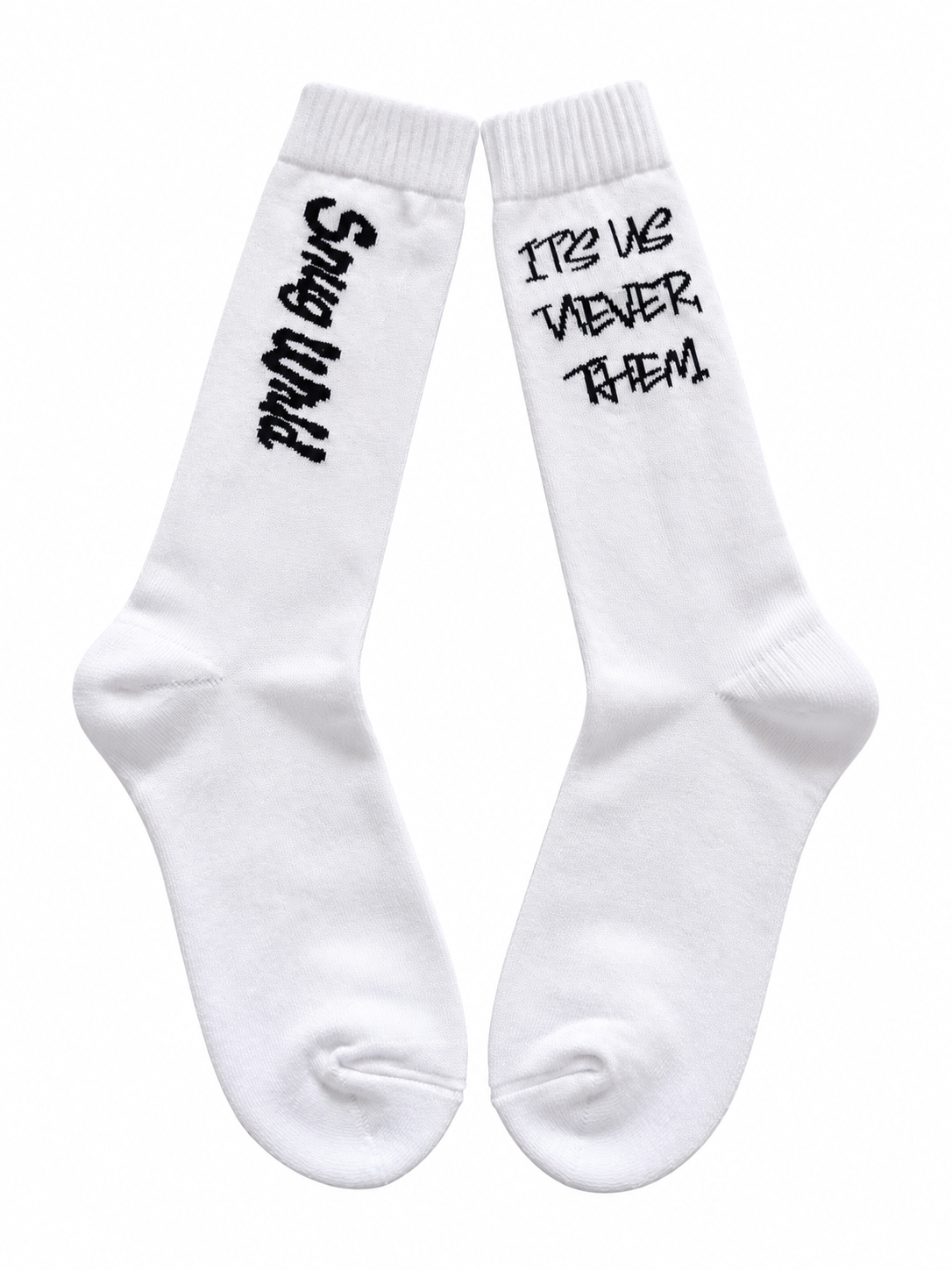 SNUG WRLD LOGO STRIPED SOCKS