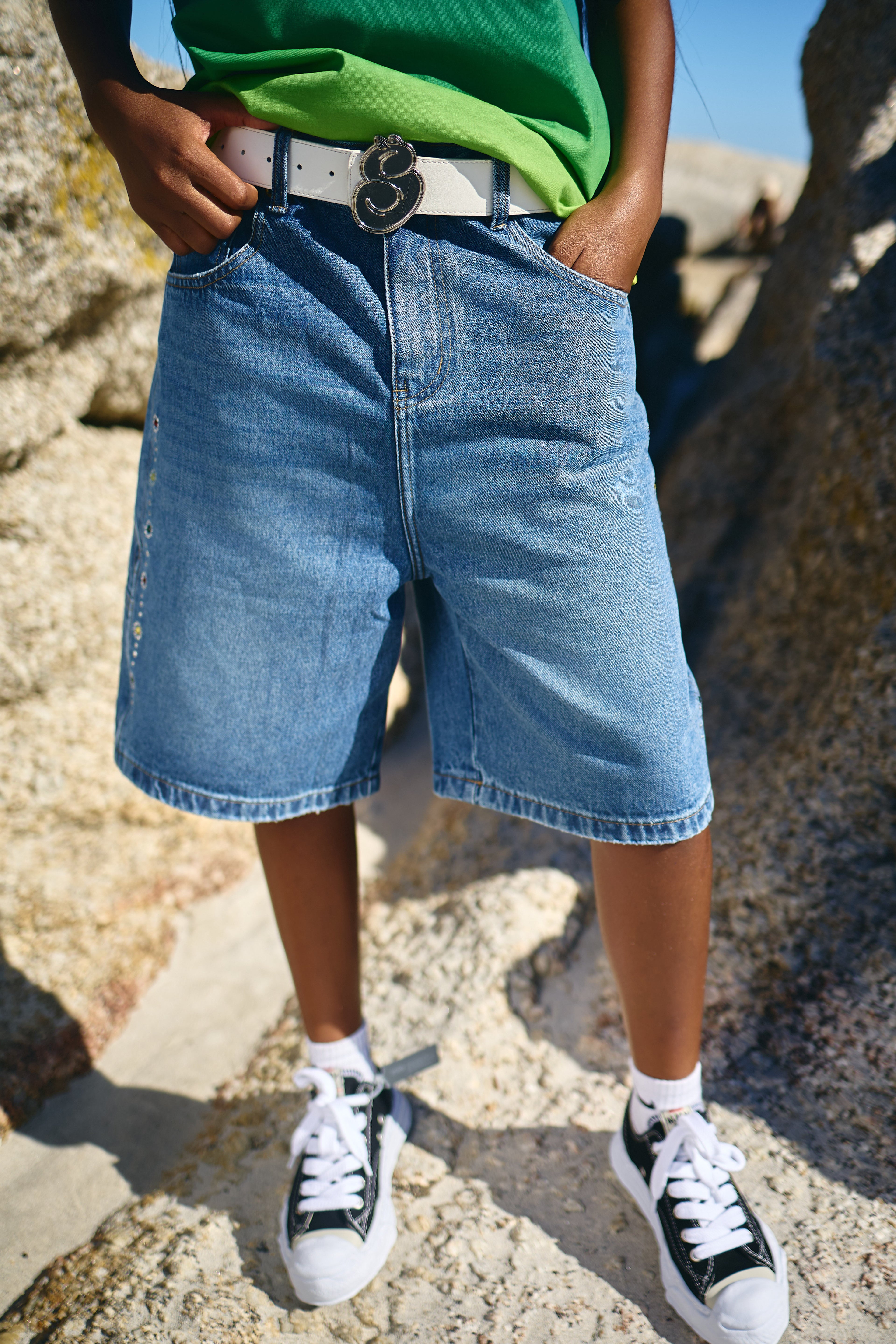 Snug Denim Jort