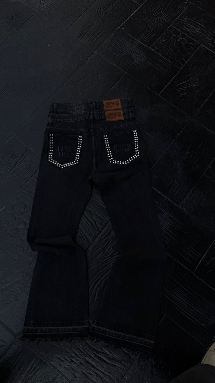 IT'S US DOUBLE WAISTED Denim