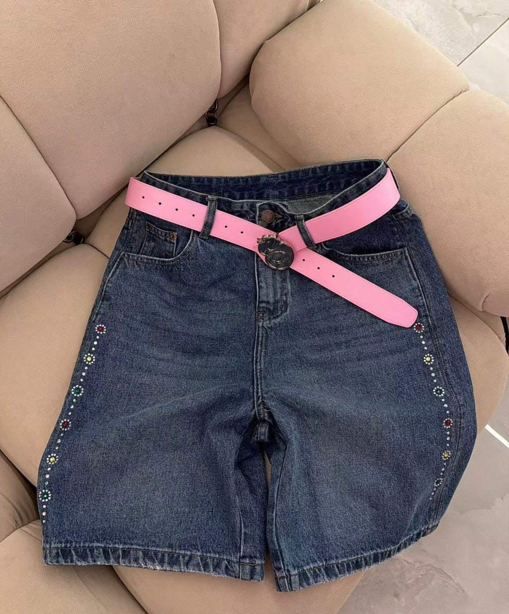 Snug Denim Jort